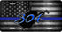 WV Blue 304 License Plate