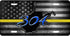 WV Blue 304 License Plate