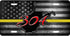 WV Red 304 License Plate
