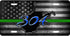 WV Blue 304 License Plate