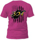 West Virginia Distressed Flag Gold 304 T-Shirt