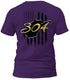 West Virginia Distressed Flag Gold 304 T-Shirt