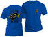 West Virginia Distressed Flag Gold 304 T-Shirt