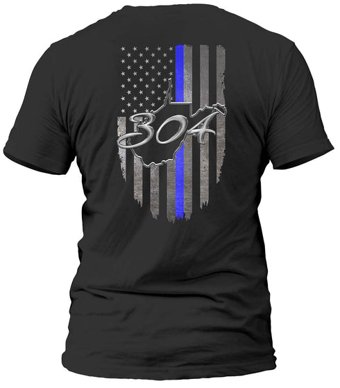 Gray 304 Thin Line T-Shirt