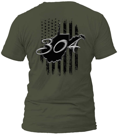 West Virginia Gray 304 T-Shirt
