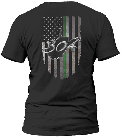 Gray 304 Thin Line T-Shirt