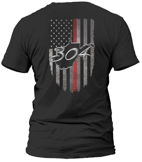 Gray 304 Thin Line T-Shirt