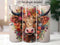 3D Baby Highland Cow 20 oz Skinny Tumbler Sublimation Design