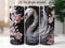 3D Dark Swan 20 oz Skinny Tumbler Sublimation Design