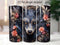 3D Dark Wolf 20 oz Skinny Tumbler Sublimation Design
