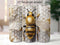3D Honey Bee 20 oz Skinny Tumbler Sublimation Design