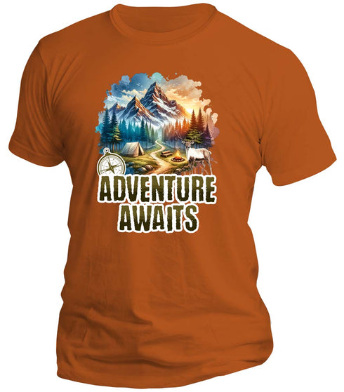 Adventure Awaits Outdoor T-Shirt