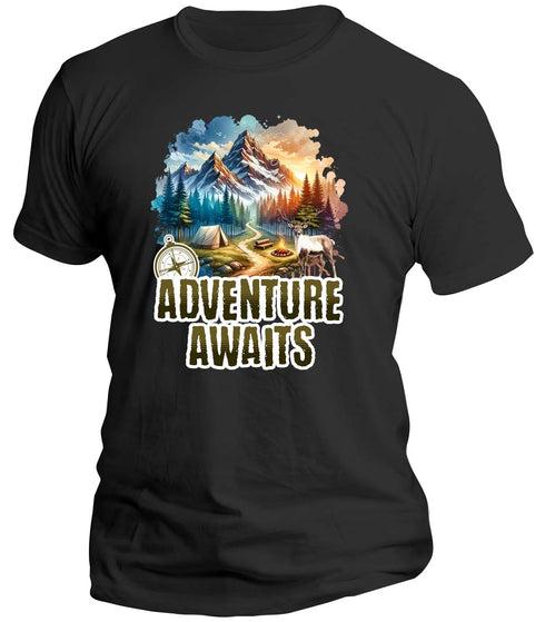Adventure Awaits Outdoor T-Shirt