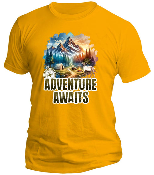 Adventure Awaits Outdoor T-Shirt