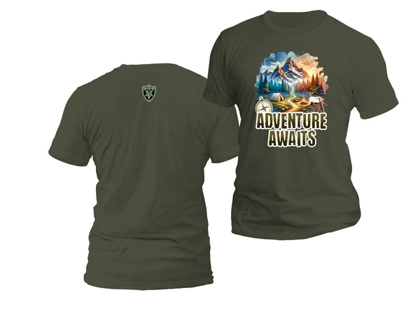 Adventure Awaits Outdoor T-Shirt