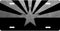 Arizona Gray Metal License Plate