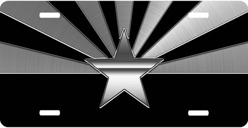 Arizona Nightshade License Plate