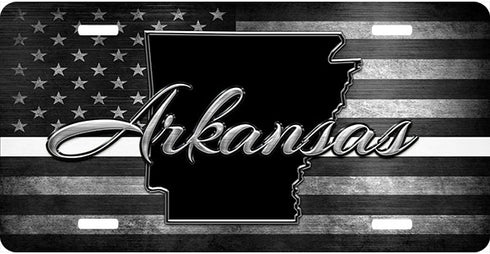Arkansas License Plate