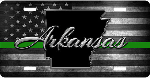 Arkansas License Plate