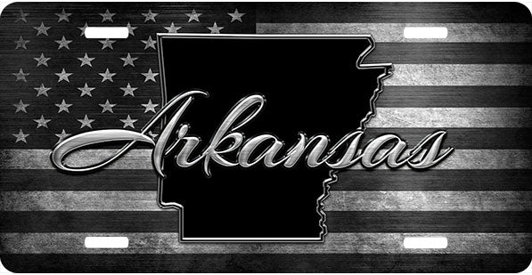 Arkansas License Plate