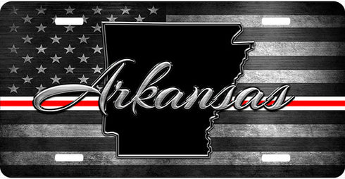 Arkansas License Plate