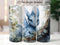 Baby Blue Dragon 20 oz Skinny Tumbler Sublimation Design