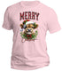 Merry Christmas Highland Cow T-Shirt