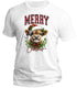 Merry Christmas Highland Cow T-Shirt