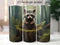 Baby Raccoon 20 oz Skinny Tumbler Sublimation Design