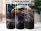 Bald Eagle 20 oz Skinny Tumbler Sublimation Design