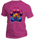 Adventure Awaits Wolf Paw T-Shirt