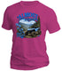 West Virginia Almost Heaven Blue ATV T-Shirt