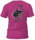 West Virginia Metal Flag T-Shirt