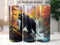 Black Bear 20 oz Skinny Tumbler Sublimation Design
