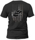 West Virginia Metal Flag T-Shirt