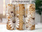 Blessed Golden Daisies oz Skinny Tumbler Sublimation Design