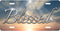 Blessed Sunset License Plate