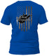 West Virginia Metal Flag T-Shirt