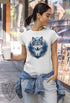 Blue Majestic Wolf T-Shirt