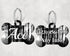 Bone Shape Dog Tag Dark Forest