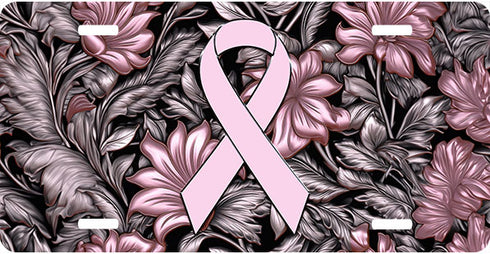 Breast Cancer Awareness License Plate
