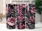 Breast Cancer HOPE 20 oz Skinny Tumbler Sublimation Design
