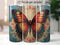Butterfly 20 oz Skinny Tumbler Sublimation Design