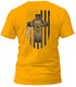 Celtic Cross American Flag T-shirt