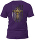 Celtic Cross American Flag T-shirt