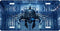 Cobalt Depths License Plate