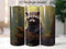 Cute Raccoon 20 oz Skinny Tumbler Sublimation Design