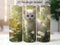 Cute Short Hair White Kitten 20 oz Skinny Tumbler Sublimation Design