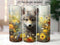 Cute Wolf Pup 20 oz Skinny Tumbler Sublimation Design