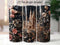 Dark Golden 3D Castle 20 oz Skinny Tumbler Sublimation Design